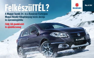 A Suzuki és a rendőrség együtt segíti az autósokat a téli felkészülésben
