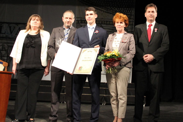 Béres Bence Környe tizenhatodik díszpolgára