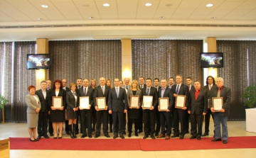 Nagyadózók köszöntése