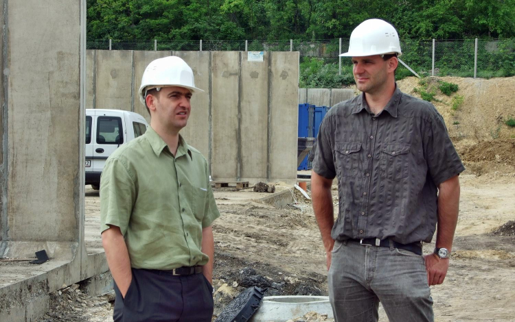 Már elkészültek a biogázüzem fermentorai