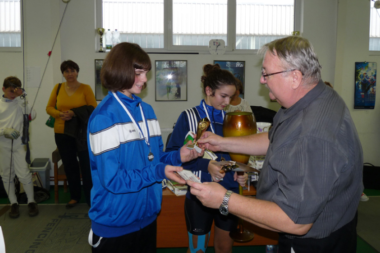 Ezüstös TSC párbajtőr!