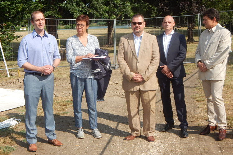 Ivókút és kútház épül a Csónakázó-tónál