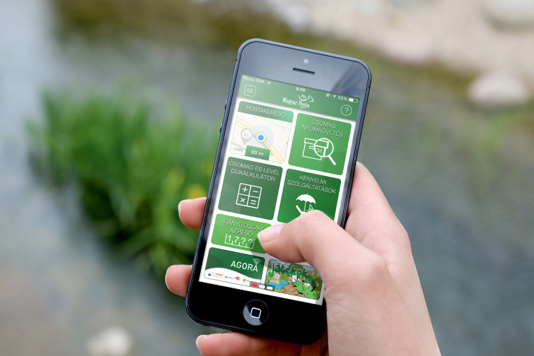 Új funkciók a posta mobil applikkációban