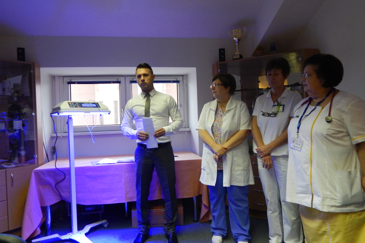 Új készüléket kapott a Szent Borbála Kórház