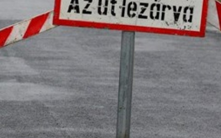 Felhívás forgalomkorlátozásról!