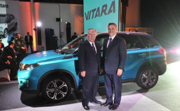 Gyártósorra került az új VITARA
