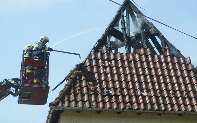 Leégett a síkvölgyi szociális otthon tetőszerkezete