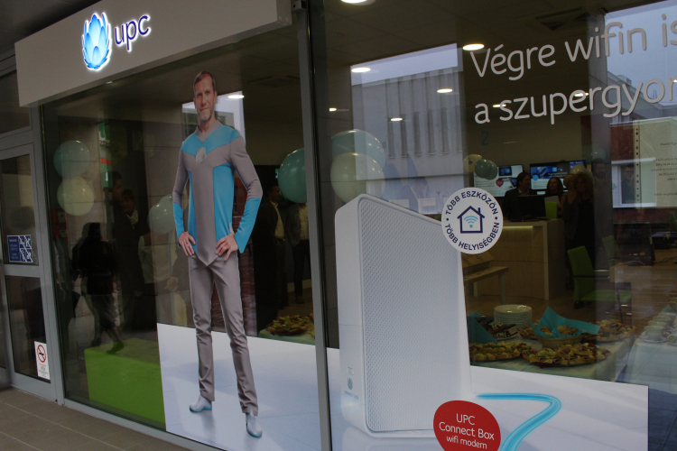Jövőbiztos kínálat a UPC új tatabányai üzletében