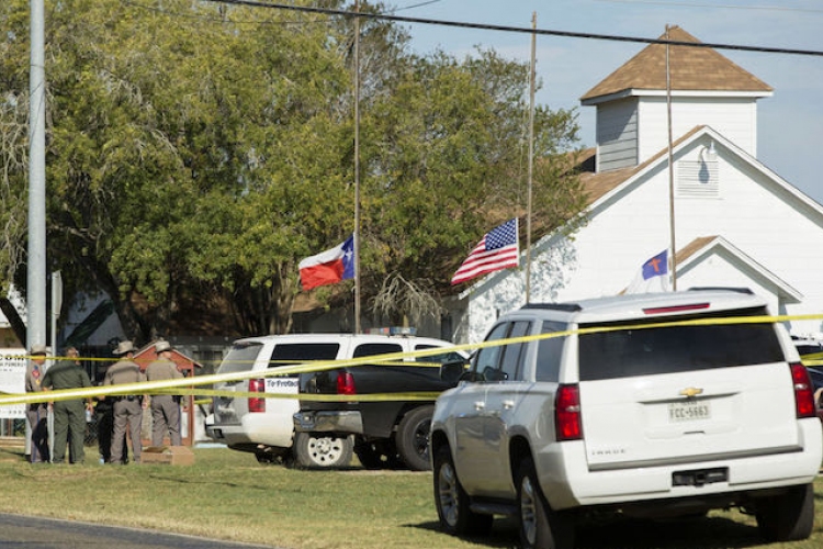 Lebontják a templomot, ahol a texasi lövöldözés történt