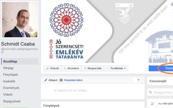 Online fogadóóra hétfőn