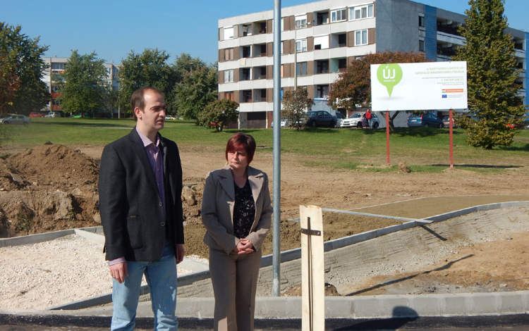 Új buszmegállók kertvárosban