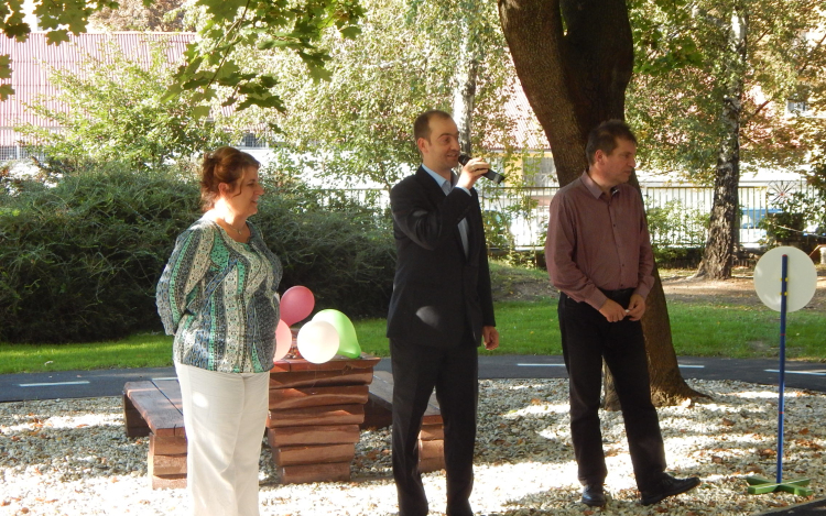 Új kerékpározó az oviban