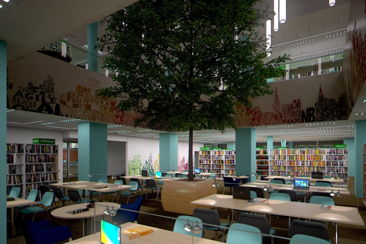Modern és interaktív könyvtára lesz Tatabányának és a megyének