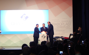 6,2 milliárdos beruházást adott át a Graboplast Tatabányán