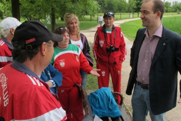 Futópálya a város közepén