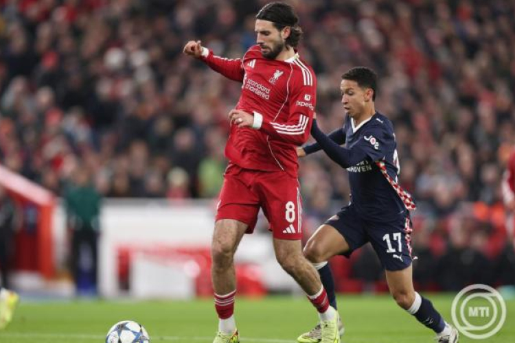 Bajnokok Ligája - Szoboszlaié az újabb vereséget elkönyvelő Liverpool 500. gólja