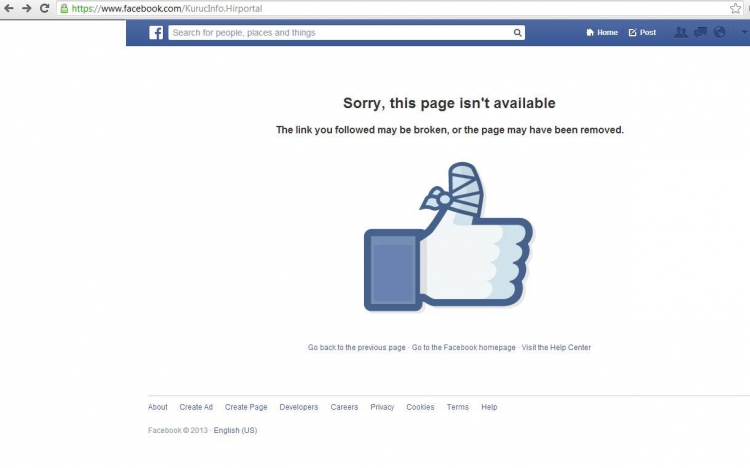 Törölte a Facebook a Kuruc.infót