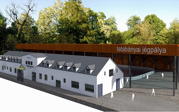 Fedett jégpályája lesz a városnak