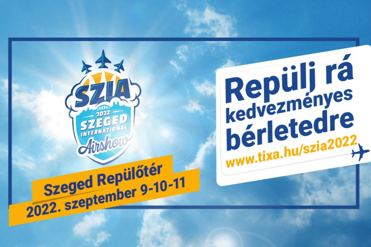 Nemzetközi légiparádé lesz a hétvégén Szegeden