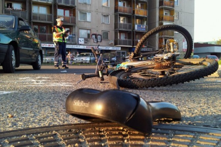 Meghalt a kerékpáros