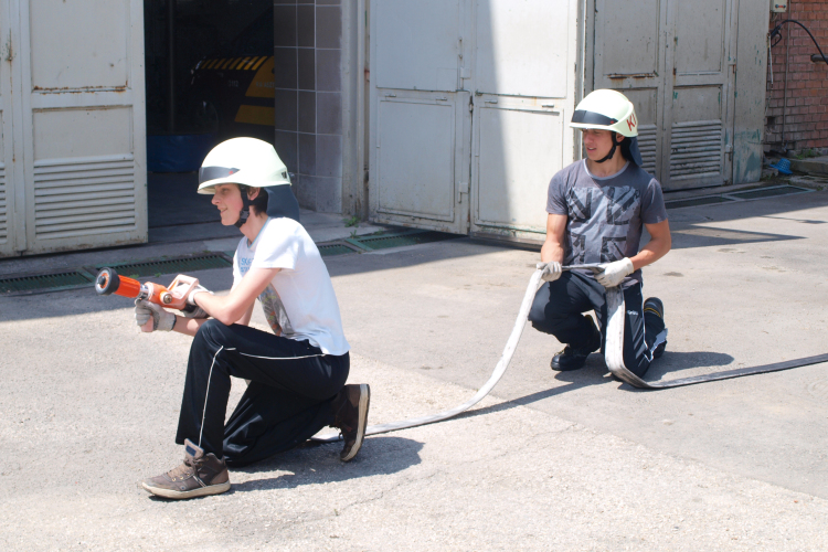 Több diák választotta a katasztrófavédelmet a Komárom-Esztergom megyében is