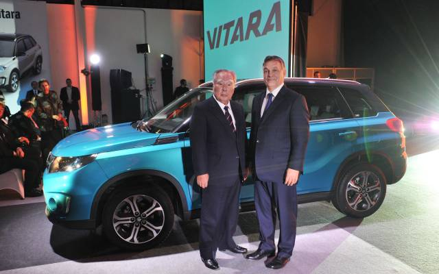 Gyártósorra került az új VITARA