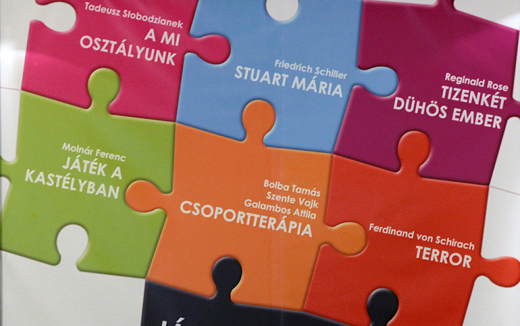 Jászai Mari Színház évadhirdetés 