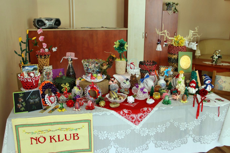 A Kulturális Piacra készülnek a hölgyek 