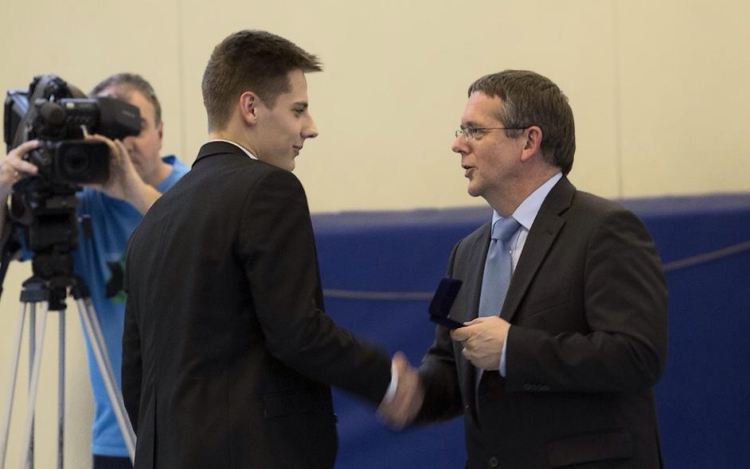 A legeredményesebb sportolókat köszöntötték