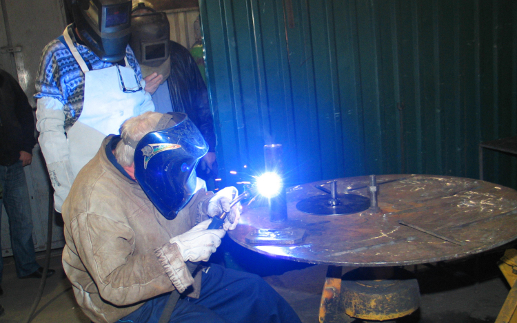 Hegesztő mestervizsga az ASG-nél