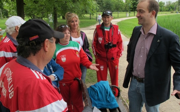 Futópálya a város közepén