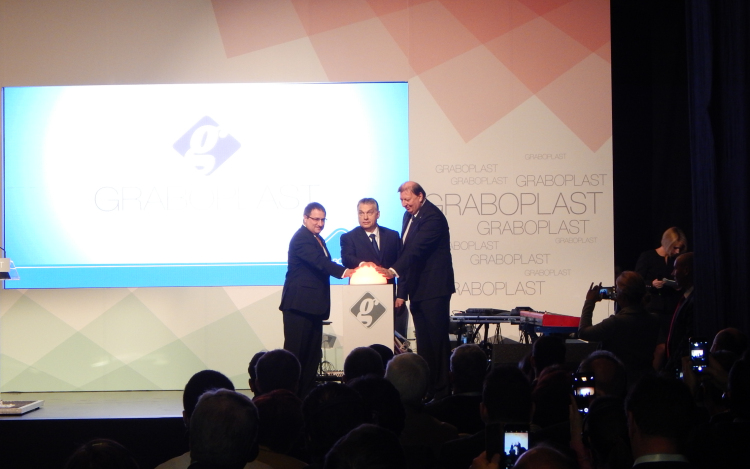6,2 milliárdos beruházást adott át a Graboplast Tatabányán